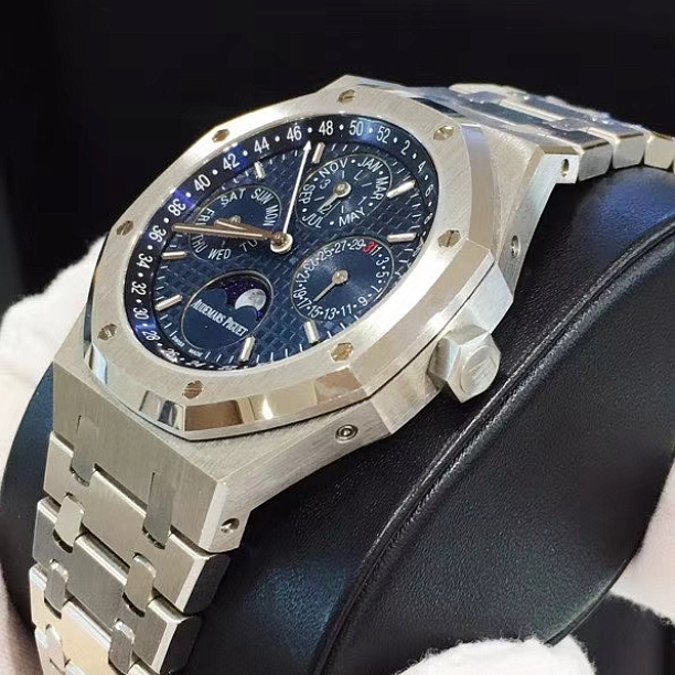  Royal Oak Perpetual Calendar Blue Dial  41mm 