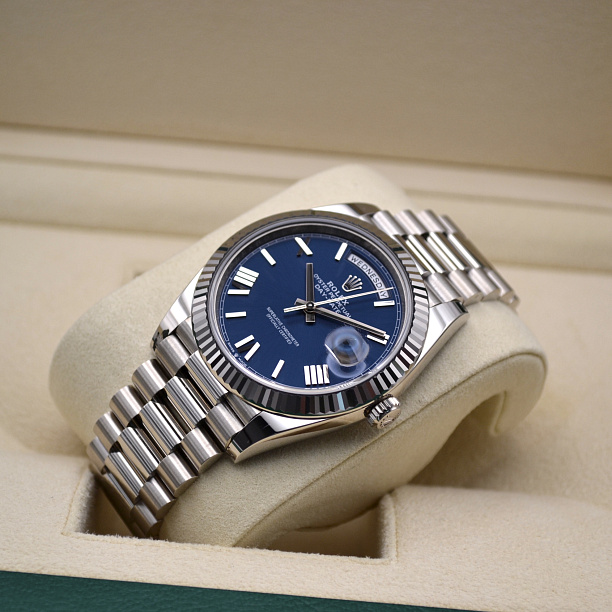  Day-Date Blue Dial 40 mm 