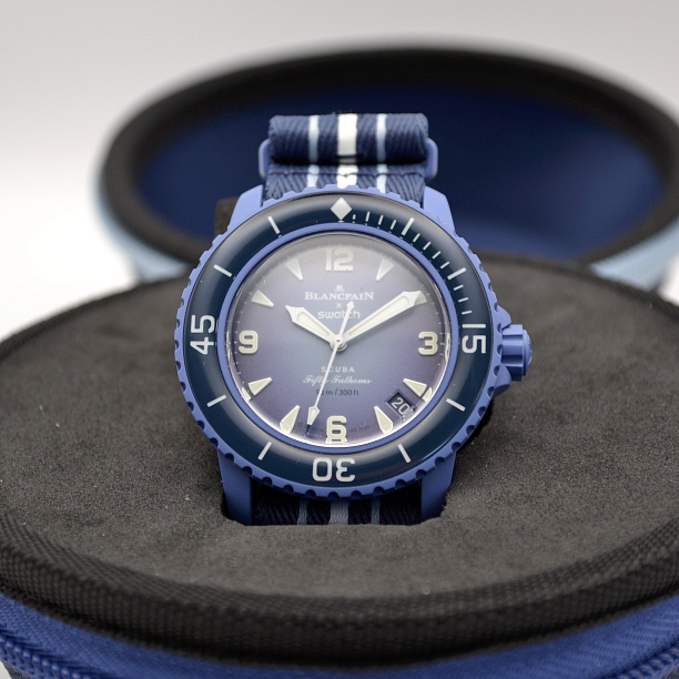 Blancpain x Swatch Scuba Fifty Fathoms Atlantic Ocean 
