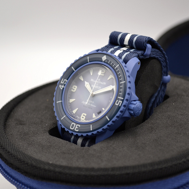 Blancpain x Swatch Scuba Fifty Fathoms Atlantic Ocean 