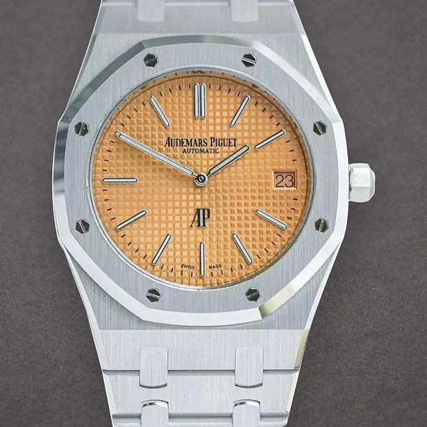  Royal Oak Jumbo Extra Thin Salmon 39 mm 