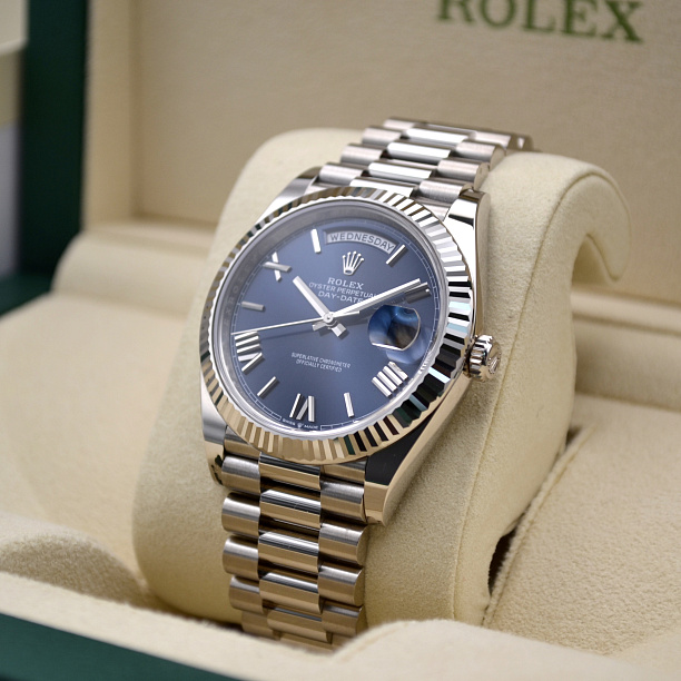  Day-Date Blue Dial 40 mm 